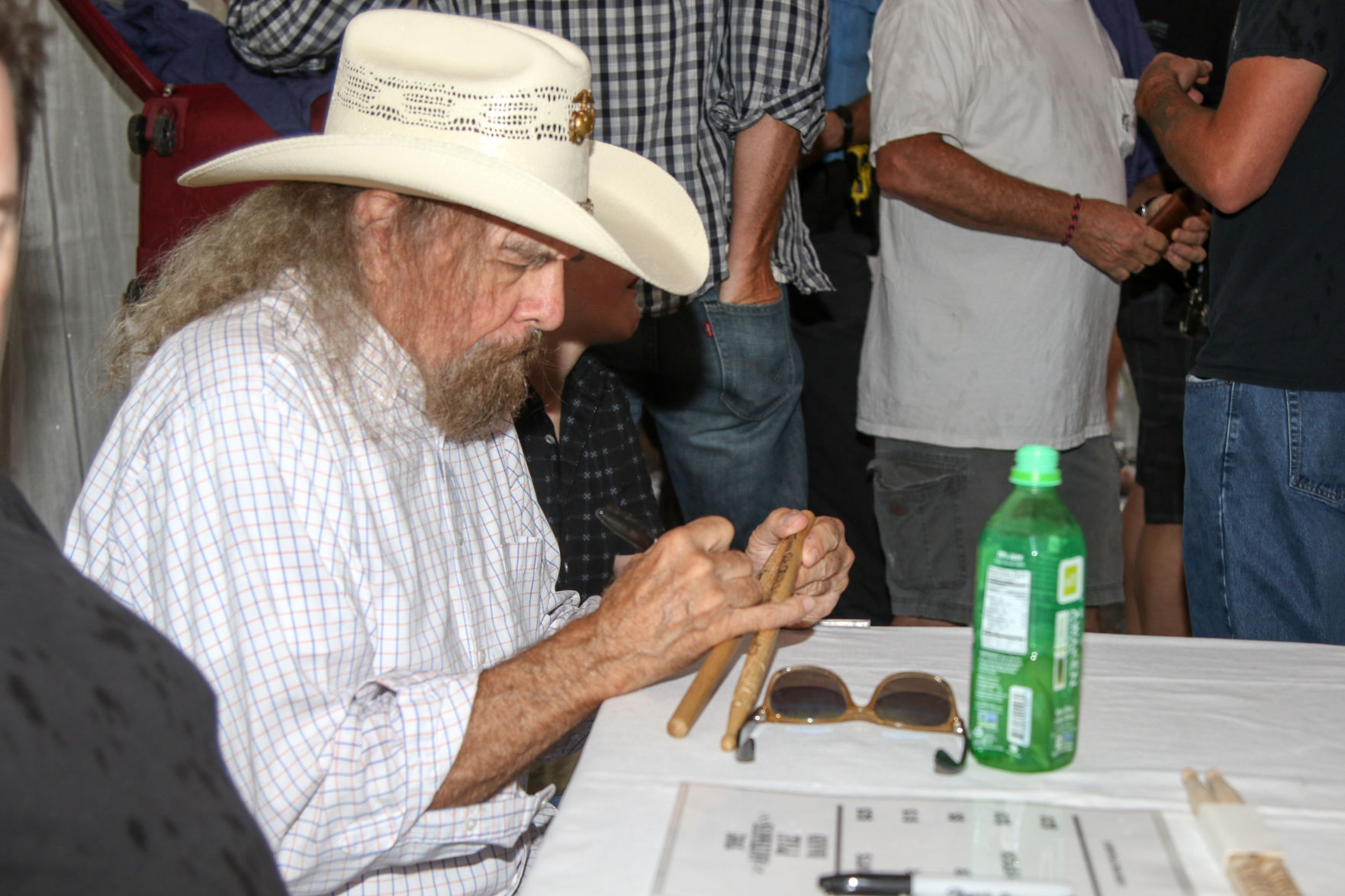 Artimus Pyle Band meet & greet @ Myras Valdese 8_2_19-6584.JPG